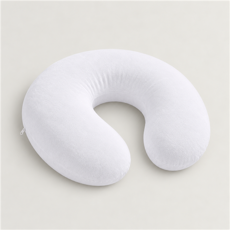 Colar cervical viscoelástica ergonômica para viagens