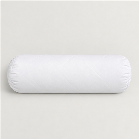 Almohada rulo cojin de fibra hueca siliconada tacto plumón