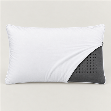 Almohada visco Carbono transpirable firmeza-media