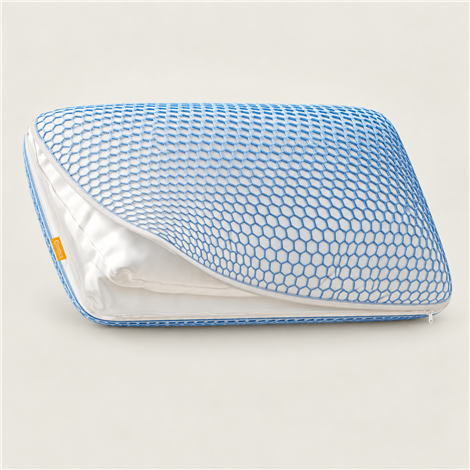 Emma Microfiber Elite Pillow: AirGrid® freshness and customizable comfort