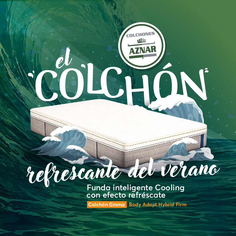 Refrescate con este colch&oacute;n emma