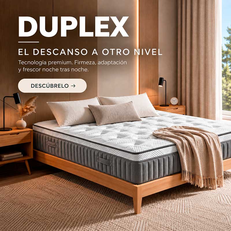 Descanso a otro nivel-Colch&oacute;n Duplex