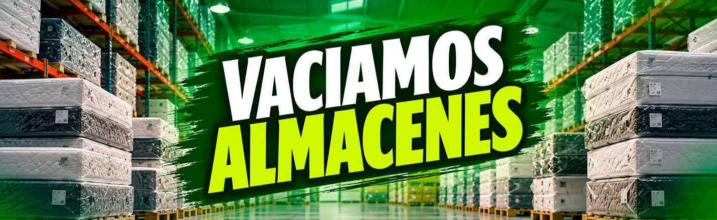 Vaciamos almacenes a precios de coste
